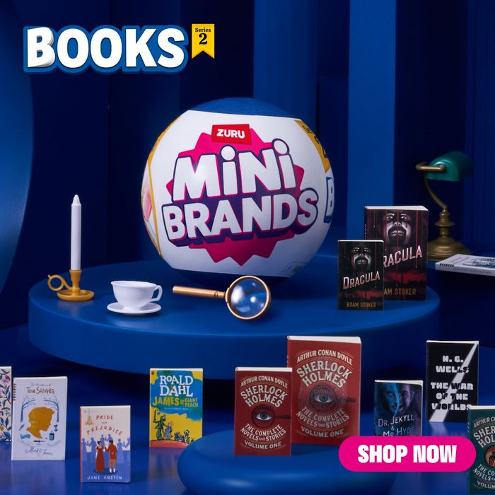 Mini Books Mini Brands line