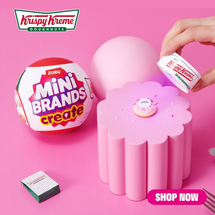 Krispy Kreme Mini Brands line
